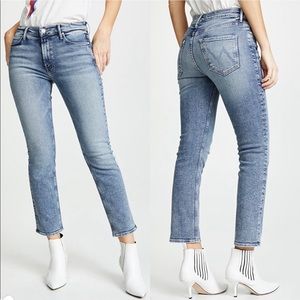 MOTHER The Mid Rise Dazzler Ankle Jeans Whiplash